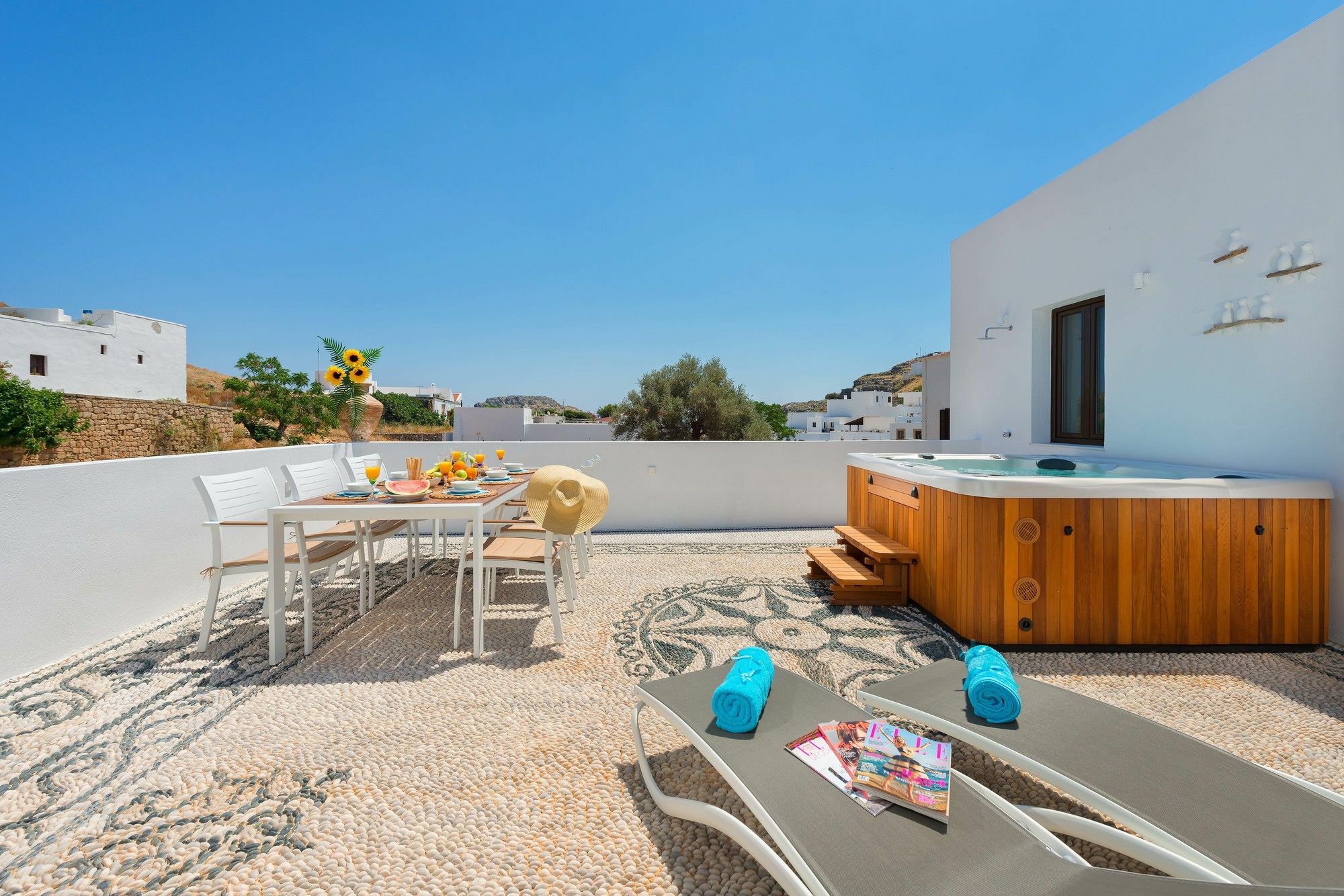 Lindos Diamond Exclusive Villa Экстерьер фото